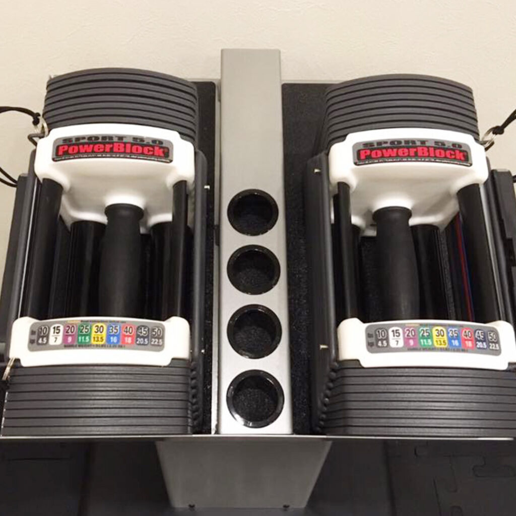 トレーニング機器パワーブロックの写真