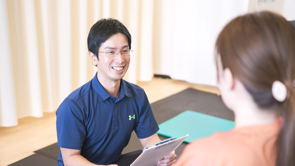 丁寧なカウンセリングの写真