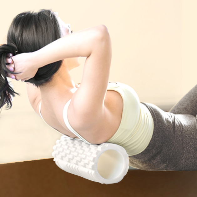 筋膜リリースをしている写真