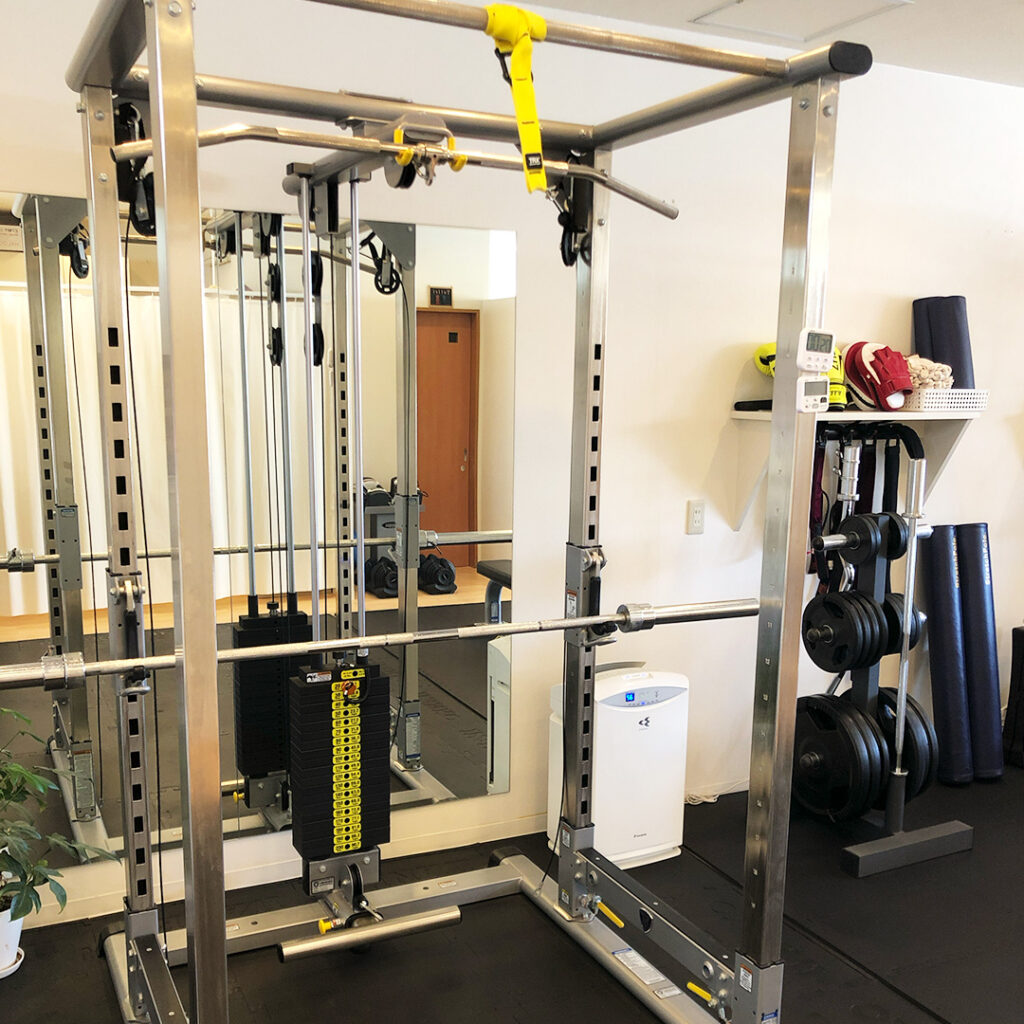 TUFFSTUFF社製パワーラックの写真